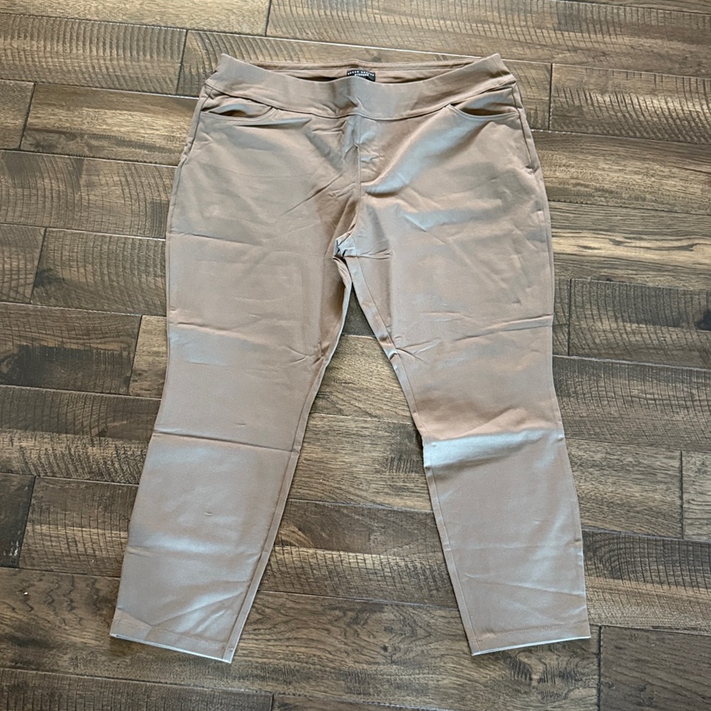 Susan Graver Weekend NWOT Brown Pants XLP